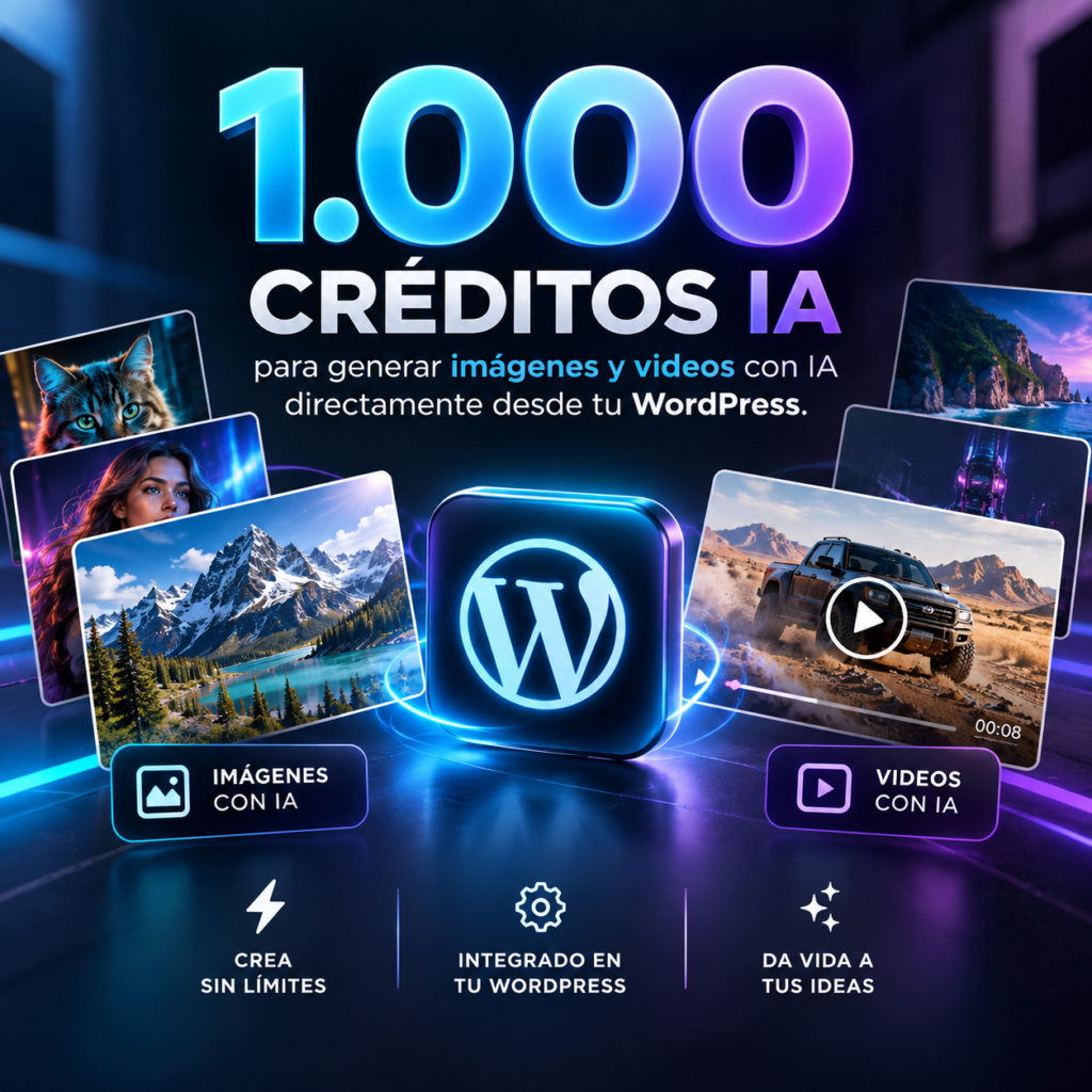 Pack Inicial · 1.000 créditos QBP Studio(Starter Pack · 1,000 QBP Studio credits)