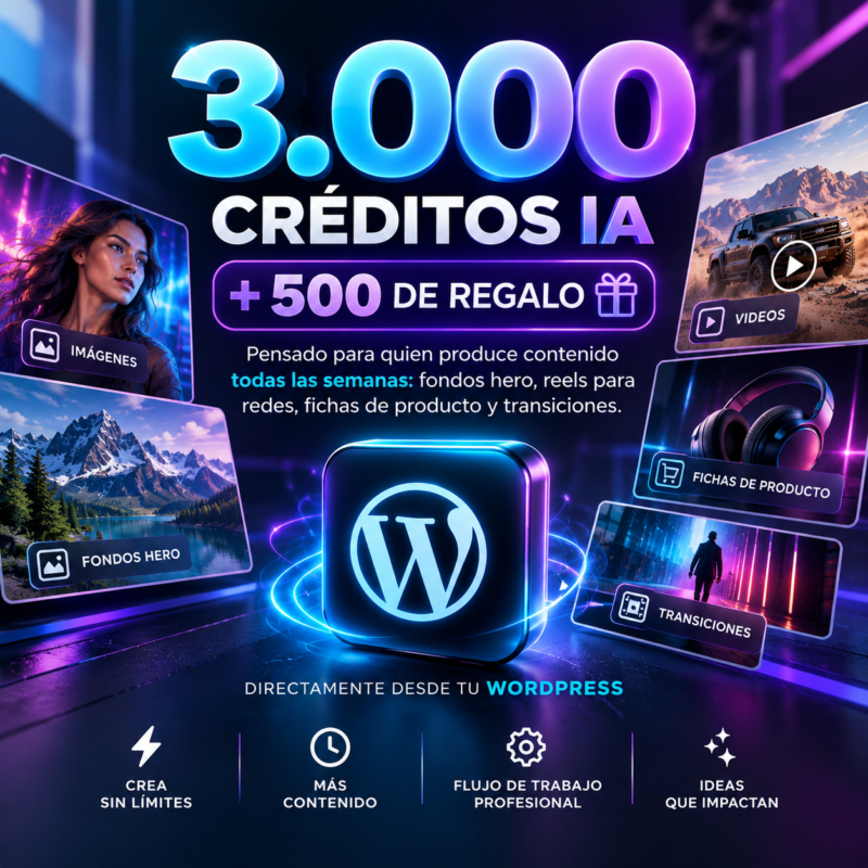 Pack Pro / Pro Pack · 3.500 créditos QBP Studio
